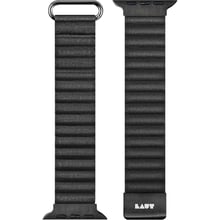 LAUT NOVI LUXE Black (L_AWL_NL_BK) for Apple Watch 42/44/45/49mm: undefined undefined