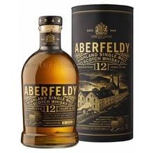 Віскі Aberfeldy 12 Years Old 0.7л 40% (PLK5000277000982): Об'єм, л 0.7