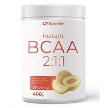 Аминокислота для спорта Sporter Instant BCAA 400 g /57 servings/ Melon: Тип BCAA