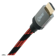 Кабель і перехідник Extradigital HDMI to HDMI, 3m, v2.0, 28 AWG, Gold, Nylon, 2xFerrites (KBH1634): Тип кабель