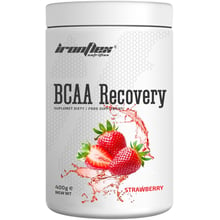 Амінокислота для спорту IronFlex Nutrition BCAA Recovery 400 g / 70 servings / Strawberry: Тип BCAA