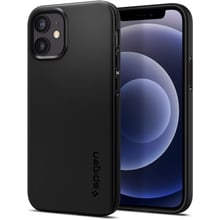 Аксесуар для iPhone Spigen Thin Fit Air Black for iPhone 12 mini: Колір чорний