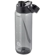 Фляга Бутылка Nike TR RENEW RECHARGE CHUG BOTTLE 24 OZ Антрацит Черно-белый Уні 709 мл (N.100.7636.072.24): Производитель Nike