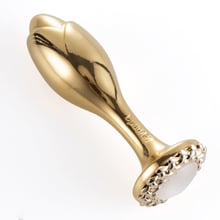 Анальна пробка LOCKINK Sevanda Pearl Rose-shape Anal Plug: Для кого Унисекс