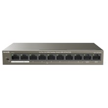 Сетевой коммутатор Tenda TEF1110P-8-63W: Порты только Fast Ethernet (10/100)