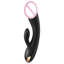 Смарт вибратор кролик с двойным отростком Satisfyer Double Flex Black: Для кого Для женщин