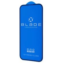 Аксесуар для iPhone BLADE Tempered Glass PRO Full Glue Black для iPhone 14 Pro Max: Колір чорний