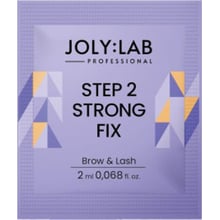 JolyLab Step 2 Strong Средство для ламинирования бровей и ресниц 3 шт. х 2 ml: undefined undefined