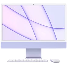 Комп'ютер Apple iMac M1 24" 1TB 8GPU Purple Custom (Z130000NV) 2021: Екран 24" Retina 4.5K (4480x2520), с технологией True Tone