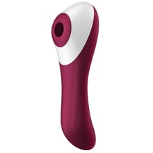 Вакуумний стимулятор із вібрацією Satisfyer Dual Crush Wine Red: Для кого Для жінок