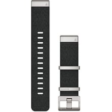 Garmin QuickFit 22mm Watch Bands Jacquard-weave Nylon Strap - Black (010-12738-21): Колір черный