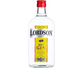 Джин LGC Lordson Gin, 37.5% 0.7л (AS8000019417468): Объем, л 0.7