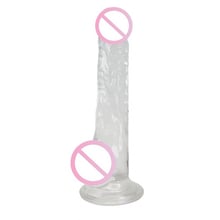 Прозрачный фаллоимитатор Alive Jelly Dildo Lusty: Назначение Вагинальные