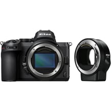 Nikon Z5 + FTZ adapter: Тип матрицы CMOS