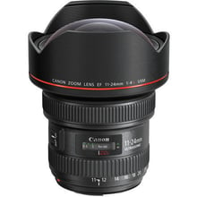 Объектив для фотоаппарата Canon EF 11-24mm f/4L USM UA: Тип объектива широкоугольный