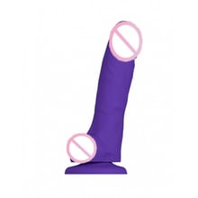 Реалістичний фалоімітатор Strap-On-Me SOFT REALISTIC DILDO Violet - Size XL: Призначення Вагінальні