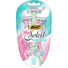 BIC Miss Soleil Sensitive Набор бритв без сменных картриджей 3 шт.: Вид Бритвенные станки