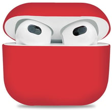 Чехол ArmorStandart Ultrathin Silicone Case Red (ARM60293) for Apple AirPods 3: Тип Чехол