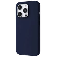 Чехол для iPhone Proove Silicone Case with Magnetic Ring Storm Blue for iPhone 14 Pro Max: Цвет синий