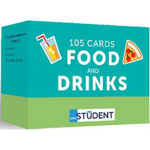 Food and drinks. 105 Cards. Картки для вивчення англійських слів: Виробник English Student