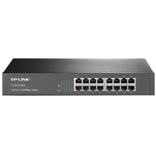 Мережевий комутатор TP-Link TL-SF1016DS: Порти тільки Fast Ethernet (10/100)