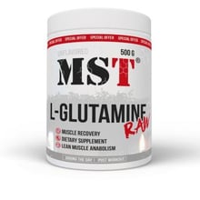 Амінокислота для спорту MST Glutamine RAW 500 g/100 servings/Unflavored: Тип Глютамины