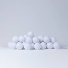 Гірлянда Cotton ball lights на 10 куль 2,7м, White: Тип Бавовняні кульки