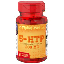 Piping Rock 5-HTP, 200 mg, 90 Capsules: Форма випуску капсули