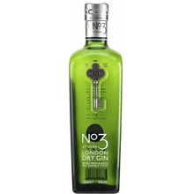 Джин No.3 London Dry Gin 0.7 л (BWW2854): Об'єм, л 0.7