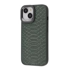 Kajsa Snake Pattern Olive для iPhone 15: Колір зеленый