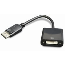 Кабель і перехідник Cablexpert DisplayPort - DVI (M/F), 0.1 м, Black (A-DPM-DVIF-002): Тип переходник