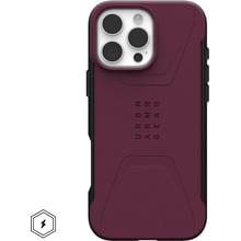 Чехол для iPhone Urban Armor Gear UAG Civilian Magsafe Bordeaux (114445119049) for iPhone 16 Pro Max