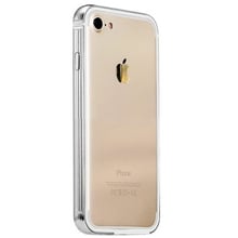 Аксесуар для iPhone COTEetCI Aluminum + TPA Silver (CS7001-TS) for iPhone SE 2020/iPhone 8/iPhone 7: Колір сріблястий