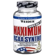 Амінокислота для спорту Weider ВСАА Maximum BCAA Syntho 120 caps: Тип BCAA