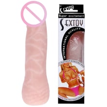 Фаллоимитатор без мошонки LYBAILE Super Excitement Sextoy Fresh, 16 см: Назначение Вагинальные