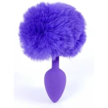 Анальна пробка S з хвостом BOSS of TOYS Boss Series - Silicon PLUG Bunny Tail Purple, BS6400101: Для кого Унисекс