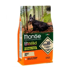 Сухий корм беззерновий Monge Dog Bwild Grain Free Mini для собак малих порід з качкою 2.5 кг (70004756): Тип Сухой корм