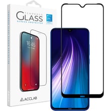 Аксесуар для смартфона ACCLAB Tempered Glass Full Glue Black for Xiaomi Redmi Note 8: Сумісність Xiaomi Redmi Note 8 / Note 8 2021