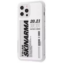 Аксесуар для iPhone SkinArma Garusu TPU + PC Case White for iPhone 12 Pro Max: Колір белый