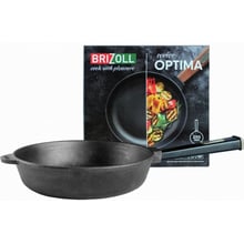 Сковорода Brizoll Optima-Black 28х6.95 см (O2860-P1): Тип сковороди Традиційна