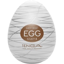 Мастурбатор-яйце Tenga Egg Silky II з рельєфом у вигляді павутини: Для кого Для мужчин