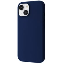 Чехол для iPhone Proove Silicone Case with Magnetic Ring Storm Blue for iPhone 14: Цвет синий