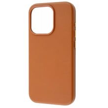 Аксесуар для iPhone WAVE Premium Leather Edition Case з MagSafe Umber для iPhone 15 Pro: Колір коричневый