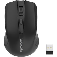 Мишка Promate Clix-8 Black: інтерфейс підключення Wireless, USB