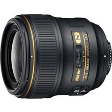 Объектив для фотоаппарата Nikon AF-S Nikkor 35mm f/1.4G (JAA134DA) UA: Тип объектива широкоугольный