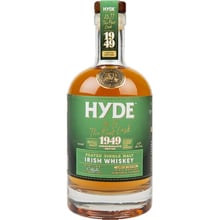 Віскі Hyde №11 1949 Peated Single Malt Irish Whiskey, 0.7л 43% (WHS5391528960651): Об'єм, л 0.7