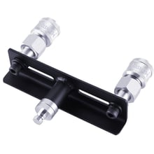 Подвійний конектор для секс-машин Hismith Quick Connector Adapter with Double Head, система KlicLok: undefined undefined