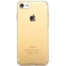 Аксесуар для iPhone Baseus Simple Transparent Gold for iPhone SE 2020/iPhone 8/iPhone 7: Колір золотий