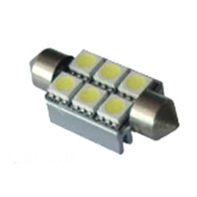 Розмір IDIAL 449 T10 6Led 5050 SMD CAN (2шт): Головне світло Габарити