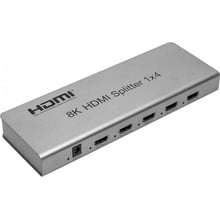 Кабель і перехідник PowerPlant HDMI 8K 1x4 (HDSP8K-4) (CA914203): Тип Разветвитель